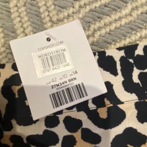 Top Shop Cheetah Skirt